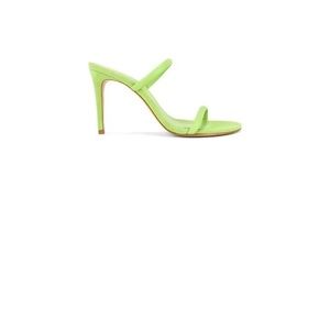 Schutz Lime Green Summer Sandal Heels